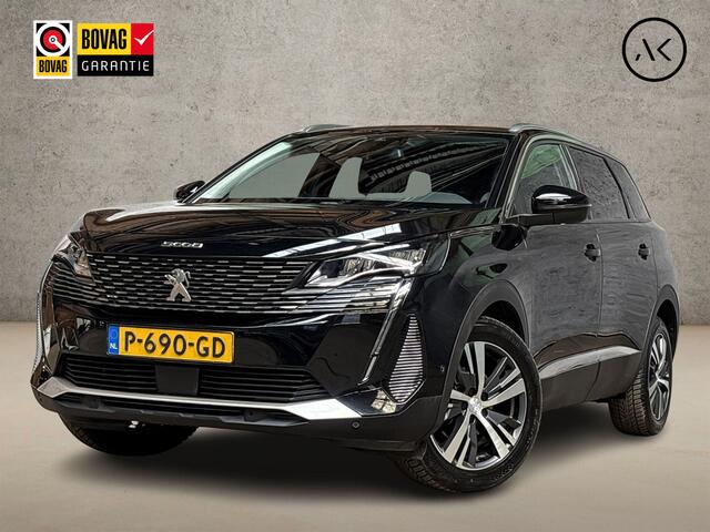 Peugeot 5008 1.2 PureTech Allure 7 Persoons (APPLE CARPLAY, GROOT NAVI, LEDER, 360 CAMERA, STOELVERWARMING, SPORTSTOELEN, KEYLESS, GETINT GLAS, NIEUWSTAAT)