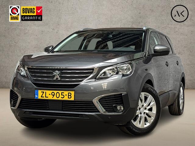 Peugeot 5008 1.2 PureTech Sport 7 Persoons Automaat (APPLE CARPLAY, BRUIN LEDER, 360 CAMERA, ADAPTIVE CRUISE, SPORTSTOELEN, GETINT GLAS, LANE ASSIST, NIEUWSTAAT)