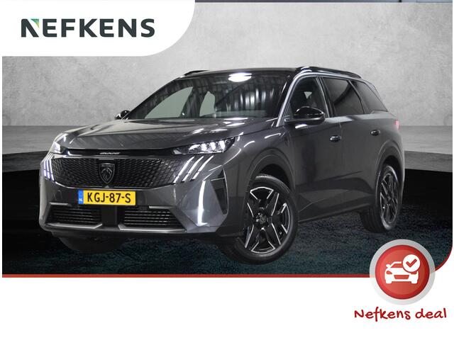 Peugeot 5008 1.2 Hybrid 145PK GT | 1ste eigenaar | AppleCarPlay/AndroidAuto | 7Persoons | Navigatie | Adaptive Cruise Control | Keyless | Stoel/StuurVerwarming | FULL LED | 360'Camera | Isofix | Privacy Glass | Parkeersensoren | Two-Tone | Elektrische Achterklep |