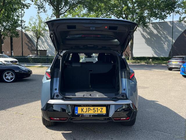 Peugeot 5008 e-5008 GT 73 kWh SOH 94%| 7 PERSOONS | COMPLEET UITGEVOERD| STOEL VENTILATIE |WARMTEPOMP| ADAPTIEVE CRUISE CONTROL | 360° CAMERA | ACHTERBANK VERWARMD |STOEL+ STUURVERWARMING| MEMORY STOEL MET MASSAGE| DODE HOEK SENSOR| ELEKTRISCHE ACHTERKLEP