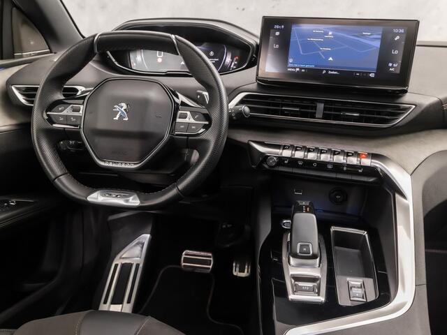 Peugeot 5008 1.2 PureTech GT Sport 7 Persoons Automaat (PANORAMADAK, APPLE CARPLAY, MEMORY SEAT, LEDER/ALCANTARA, 360 CAMERA, TREKHAAK, ADAPTIVE CRUISE, ELEK ACHTERKLEP, STOELVERWARMING, KEYLESS, NIEUWSTAAT)