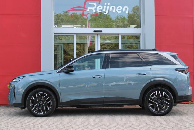 Peugeot 5008 1.2 Hybrid 145PK ALLURE 7p | 360° VISION & DRIVE ASSIST PACK: ANTI DIEFSTAL ALARM MET SUPERVEGRENDELING/VERWARMBAAR VOLLEDEREN STUURWIEL/VISEOPARK 360° HD CAMERA'S MET PARKEERHULP VOOR, BUITENSPIEGELS MET KANTELFUNCTIE BIJ HET ACHTERUITRIJDEN/ADAPTIVE CRU