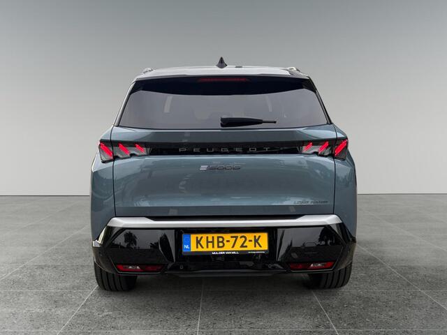 Peugeot 5008 e-5008 GT EV 97 kWh 230pk | LONG RANGE | UIT VOORRAAD | PANORAMIC NAVIGATION | 180° CAMERA | 7-ZITTER | APPLE CARPLAY / ANDROID AUTO | WARMTEPOMP | ISOFIX | 671 KM WLTP |