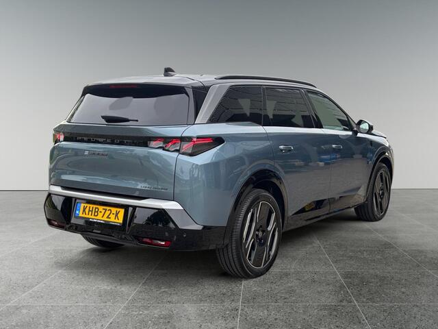 Peugeot 5008 e-5008 GT EV 97 kWh 230pk | LONG RANGE | UIT VOORRAAD | PANORAMIC NAVIGATION | 180° CAMERA | 7-ZITTER | APPLE CARPLAY / ANDROID AUTO | WARMTEPOMP | ISOFIX | 671 KM WLTP |