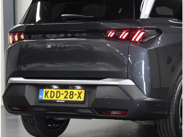 Peugeot 5008 e-5008 Allure Long Range 97 kWh 230PK 7p | 1ste eigenaar | AppleCarplay/AndroidAuto | Stoel/StuurVerwarming | Rondomzicht camera | LED | Keyless | Navigatie | Adaptieve Cruise Control | 7-zits | Warmtepomp | Privacy Glass | Isofix | Parkeersensoren |