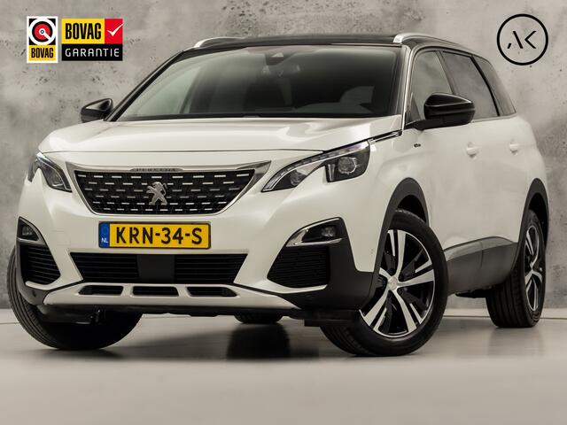 Peugeot 5008 1.2 PureTech GT-Line (PANORAMADAK, APPLE CARPLAY, FOCAL AUDIO, 360 CAMERA, GETINT GLAS, SPORTSTOELEN, KEYLESS, TREKHAAK, NIEUWSTAAT)