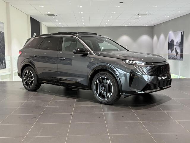 Peugeot 5008 e-5008 GT Avantage 73 kWh 7p Alle opties l Climate Control | Elek. Verstelbare Stoelen + Geheugen & Massage | Elek. Schuif / Kantel Dak | Elek. Kofferklep | Full Map Navigatie | Apple Carplay / Android Auto | 360 Camera | Parkeersensoren | Bekleding Half Leder / Alcantara | Direct uit Voorraad Leverbaar!