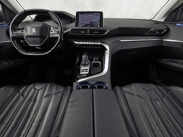 Peugeot 5008 1.2 PureTech Allure Sport Automaat (PANORAMADAK, APPLE CARPLAY, LEDER, STOELVERWARMING, 360 CAMERA, DRIVE SELECT, KEYLESS, GETINT GLAS, NIEUWSTAAT)