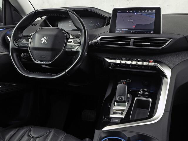 Peugeot 5008 1.2 PureTech Allure Sport Automaat (PANORAMADAK, APPLE CARPLAY, LEDER, STOELVERWARMING, 360 CAMERA, DRIVE SELECT, KEYLESS, GETINT GLAS, NIEUWSTAAT)