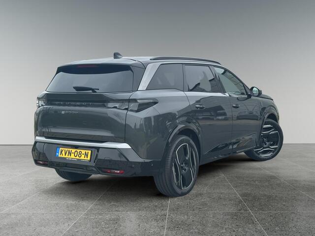 Peugeot 5008 e-5008 GT EV 73kWh 210pk | PANORAMIC NAVIGATION | 360° CAMERA | 7-ZITTER | LEER | WARMTEPOMP | ISOFIX | AFN. TREKHAAK