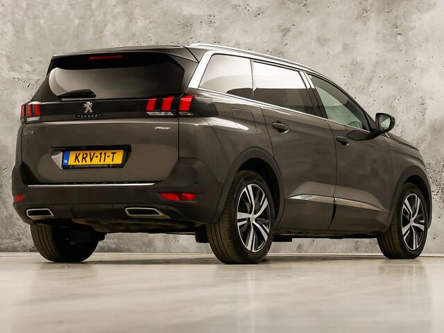 Peugeot 5008 1.2 PureTech GT-Line 7 Persoons (PANORAMADAK, APPLE CARPLAY, LEDER, STOELVERWARMING, 360 CAMERA, DRIVE SELECT, KEYLESS, GETINT GLAS, NIEUWSTAAT)
