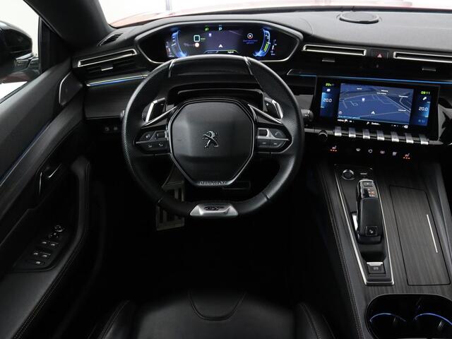 Peugeot 508 1.6 HYbrid GT | Leder | Stoelverwarming | 360 camera | Focal Sound | Memory | Adaptive cruise | Carplay | Keyless | Navigatie | Full LED | PHEV