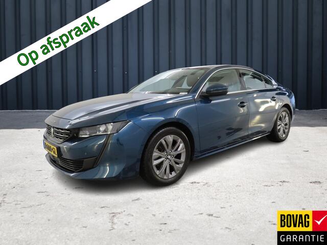 Peugeot 508 1.2 PureTech Blue Lease Active (131PK), 1e-Eig, Keurig-Onderh., BOVAG-Garantie, Navigatie/Apple-Carplay/Android-Auto, Parkeersensoren-V+A, Comfortstoelen, LM.-Velgen, Achteruitrijcamera, Keyless-Entry/Start, Licht-Zicht-Pakket, Spiegel-Pakket, Privacy-Gla