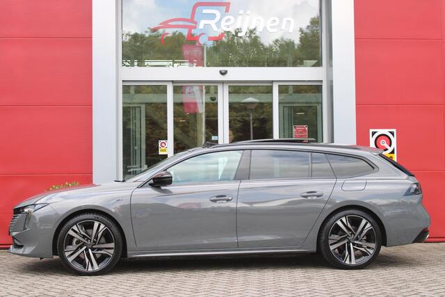 Peugeot 508 SW 1.6 HYbrid 225PK GT ** NIEUW MODEL** | NAVIGATIE |PANORAMISCH SCHUIFDAK|KOPLAMPEN MATRIX LED | WEGKLAPBARE TREKHAAK |BEKLEDING LEDER/ALCATARA MISTRAL |COMFORTSTOELEN MET VERSTELBARE NEUS EN ELEKTRISCHVERSTELBARE HELLINGSHOEK|STOELVERWARMING |DRAADLOOS 
