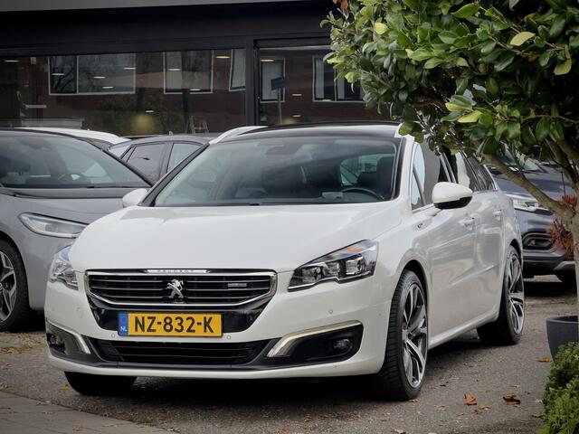 Peugeot 508 SW 2.0 AUT6 BLUEHDI PREMIUM GT-LINE 181PK PANODAK SPORTLEDER NAVI CAMERA AIRCO HEAD-UPP LED LMV-19INCH PDC