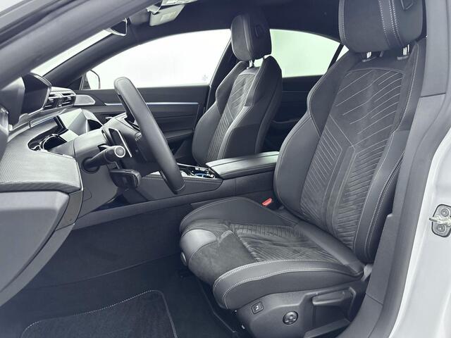 Peugeot 508 1.6 HYbrid 180PK GT | 1ste eigenaar | AUTOMAAT | AppleCarPlay/AndroidAuto | Adaptive Cruise Control | Stoelverwarming | 360'Camera | Alcantara/Leer | Sfeerverlichting | FocalSound | Trekhaak | Virt.Cockpit | Keyless | Isofix | Privacy Glass | Parkeersenso
