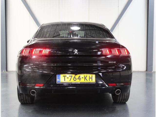 Peugeot 508 1.6 225PK Plug-in HYbrid GT | AUTOMAAT | AppleCarPlay/AndroidAuto | Adaptive Cruise Control | Stoelverwarming | Camera | LEER | Keyless | Isofix | Privacy Glass | Parkeersensoren | Electrische achterklep |