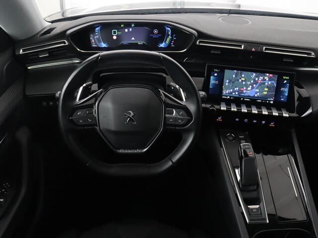 Peugeot 508 1.6 HYbrid 225 Allure | Stoelverwarming | Trekhaak | Adaptive cruise | Camera | Carplay | Half leder | Keyless | Full LED | Climate control | Sfeerverlichting | PHEV | Plug In