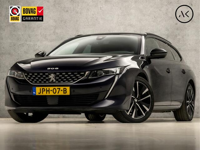 Peugeot 508 SW 1.6 Plug-in HYbrid GT Sport 225Pk Automaat (APPLE CARPLAY, GROOT NAVI, FOCAL AUDIO, LEDER, STOELVERWARMING, SPORTSTOELEN, GETINT GLAS, KEYLESS, NIEUWE APK, NIEUWSTAAT)