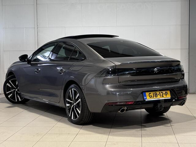 Peugeot 508 GT Pack Business 1.6 Hybrid PHEV 225pk e-EAT8 | FULL-OPTIONS! | NAPPA LEDER | SCHUIF/KANTELDAK | TREKHAAK | NIGHTVISION | 360° CAMERA