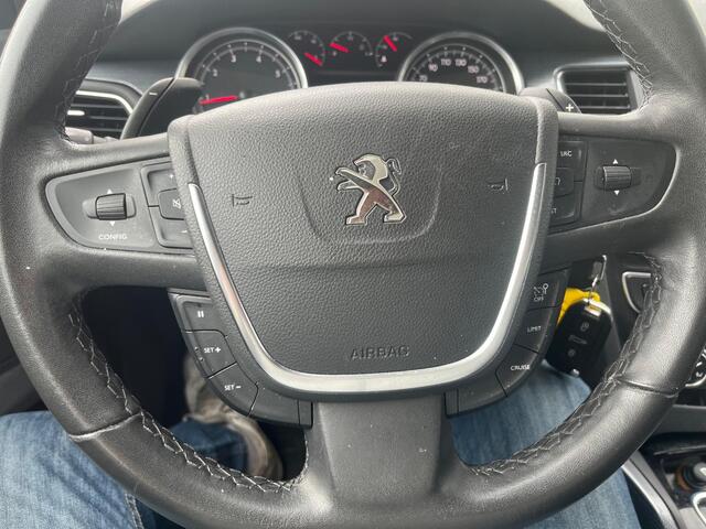 Peugeot 508 1.6 e-THP Blue Lease Executive automaat ecc navi led elec ramen lm velgen foto s volgen