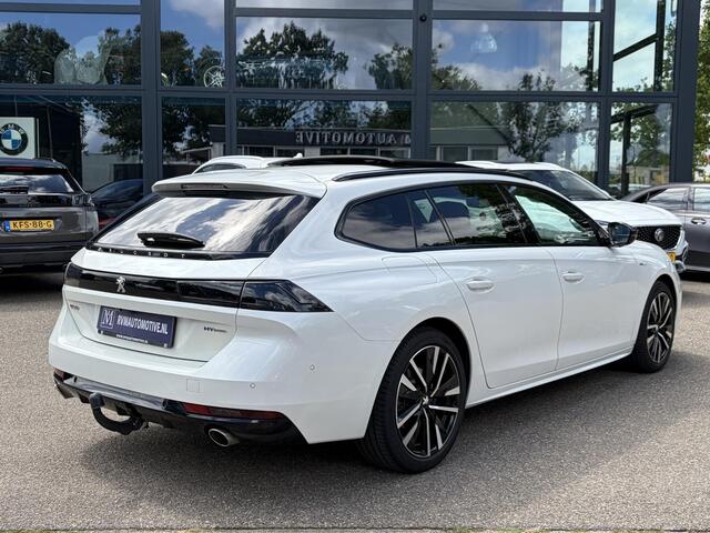 Peugeot 508 1.6 HYbrid GT VAN: 26.900,- VOOR 23.877,- UW WKVOORDEEL: 3.023,- | PHEV| AFNEEMBARE TREKHAAK| PANO| ELEKTRISCHE ACHTERKLEP| ACHTERUITRIJCAMERA| RIJKLAAR GELEVERD INCL. 12 MND BOVAG GARANTIE| DODE HOEK SENSOR|