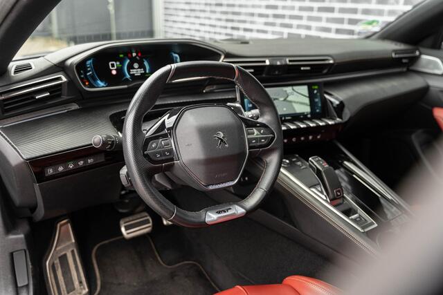 Peugeot 508 SW 1.6 HYbrid 225 GT | Panoramadak | Nappaleder | Stoelmassage | Stoelverwarming | Night Vision | HiFi Focal Audio | Elektrische Achterklep | Keyless Entry | Navigatie | Apple Carplay | Android Auto | Alarm | Plug-in Hybrid (PHEV)