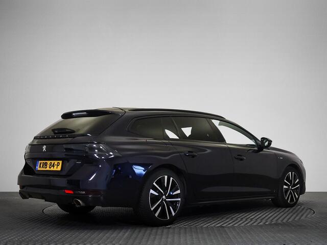 Peugeot 508 SW BWJ 2021 | 1.6T 181PK HYbrid GT AUTOMAAT | LEER | CLIMA | NAVI | STOEL VERW | EL STOELEN | LED | DONKER GLAS | CARPLAY |