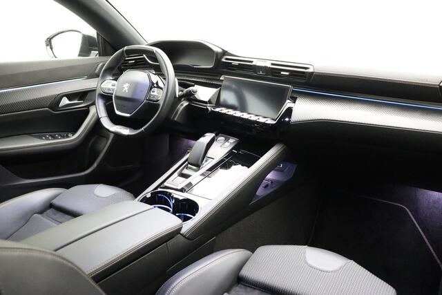 Peugeot 508 SW 1.6 HYbrid GT | Nieuwe tractiebatterij | 225pk | 18" LM Velgen | Camera | Dodehoek Detectie | Full LED | Lane Assist | Navigatie | Afneembare trekhaak
