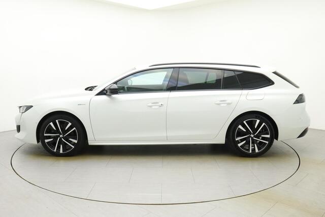 Peugeot 508 SW 1.6 HYbrid GT | Nieuwe tractiebatterij | 225pk | 18" LM Velgen | Camera | Dodehoek Detectie | Full LED | Lane Assist | Navigatie | Afneembare trekhaak