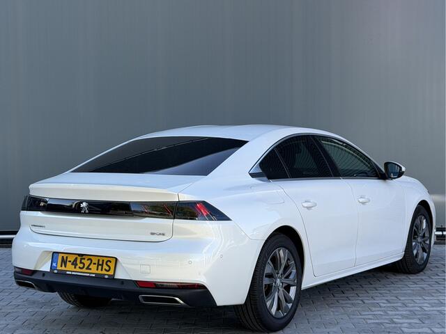 Peugeot 508 BWJ 2021 | 1.2T 131PK Allure AUTOMAAT | CLIMA | LED | STOELVERW | NAVI | LEDER/STOF | AGR | CARPLAY | PRIVACY GLASS | PDC 2X |