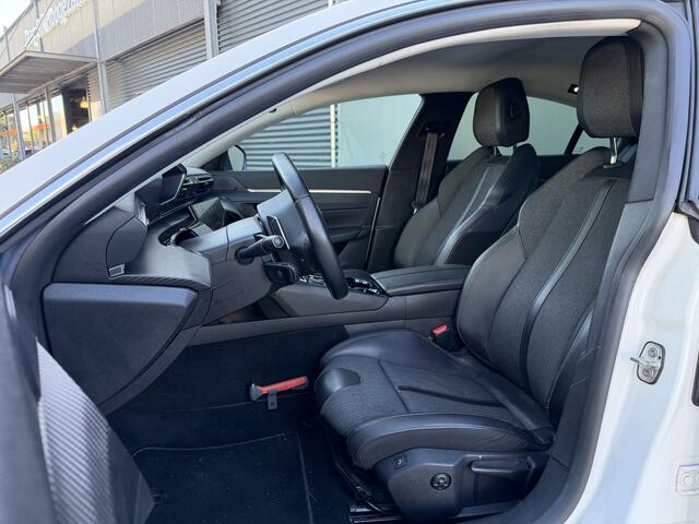 Peugeot 508 BWJ 2021 | 1.2T 131PK Allure AUTOMAAT | CLIMA | LED | STOELVERW | NAVI | LEDER/STOF | AGR | CARPLAY | PRIVACY GLASS | PDC 2X |
