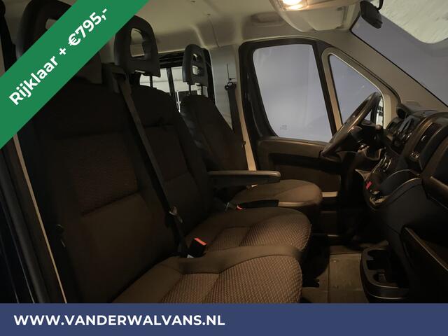Peugeot BOXER 2.2 BlueHDi 140pk Pick up Dubbel cabine open laadbak Euro6 RIJKLAAR Airco | 7-Zits | Bluetooth telefoonvoorbereiding