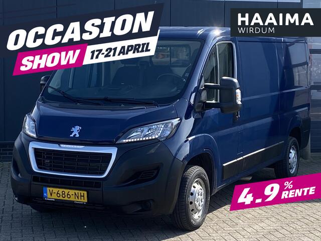 Peugeot BOXER 333 2.0 BlueHDI L2H1 Premium | Trekhaak | Navigatie | Standkachel | Verzwaarde vering | Achteruitrijcamera | Bluetooth | Weinig kilometers!