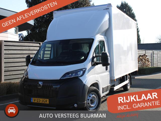 Peugeot BOXER Citybox 2.2 BlueHDi 140PK EAT8 Automaat L3 3.5t Bakwagen met laadklep Navigatie, LED Koplampen, Laadklep, Draadloze Telefoonlader, Camera Achter