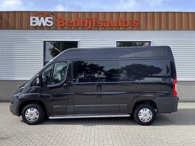 Peugeot BOXER 330 2.0 BlueHDI 130pk L2H2 Premium Pack DC 6 persoons / vaste prijs rijklaar ¤ 16.950 ex btw / lease vanaf ¤ / zwart metallic / airco / cruise / navigatie / trekhaak / camera / euro 6