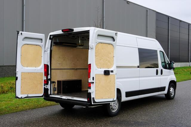 Peugeot BOXER 2.2 BlueHDi 140 L3H2 3.5t Topstaat |Betimmering |BPM voordeel |Cruise |Camera |Navi |Climate control |Parkeersensoren |Carplay |Android auto |Bluetooth |DAB+ |Lederen stuurwiel