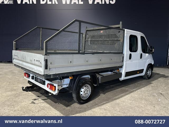 Peugeot BOXER 2.0 BlueHDI 130pk Pick up Dubbel Cabine Open laadbak Euro6 Airco | 7-Zits | Trekhaak | Navigatie