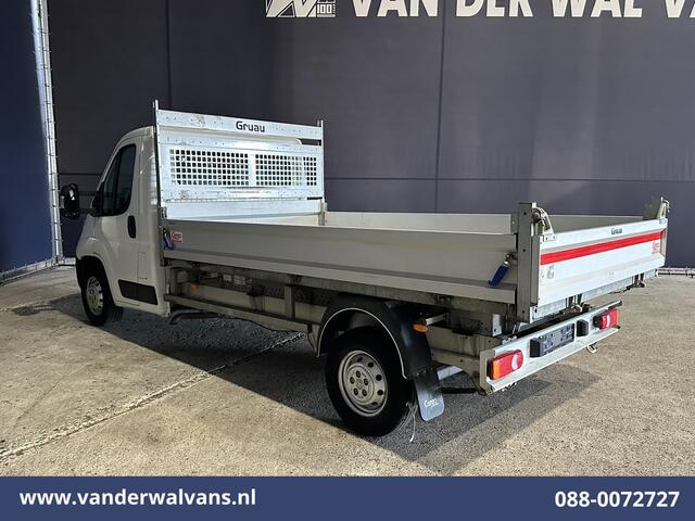 Peugeot BOXER 2.2 BlueHDi 140pk Kipper Open Laadbak Euro6 Bijrijdersbank Bluetooth telefoonvoorbereiding