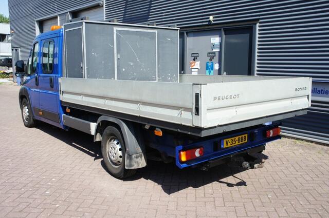 Peugeot BOXER 2.0 Blue HDi 163pk Dubbel Cabine Open Laadbak L4