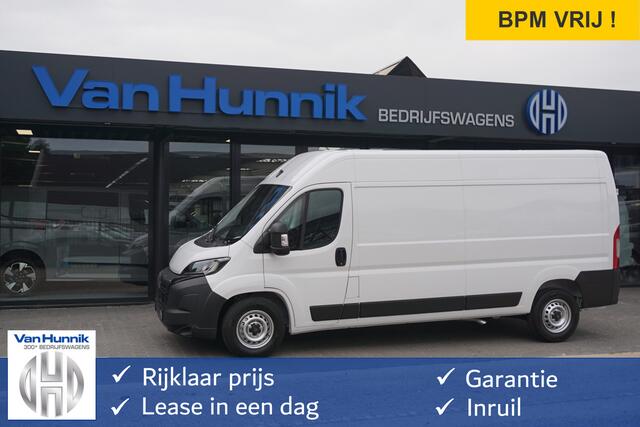 Peugeot BOXER 35+ Heavy 2.2HDI 140PK EAT8 Automaat L3H2 BPM VRIJ!! 10" Navi, Clima, Cam, Betimmering!! NR. E01*