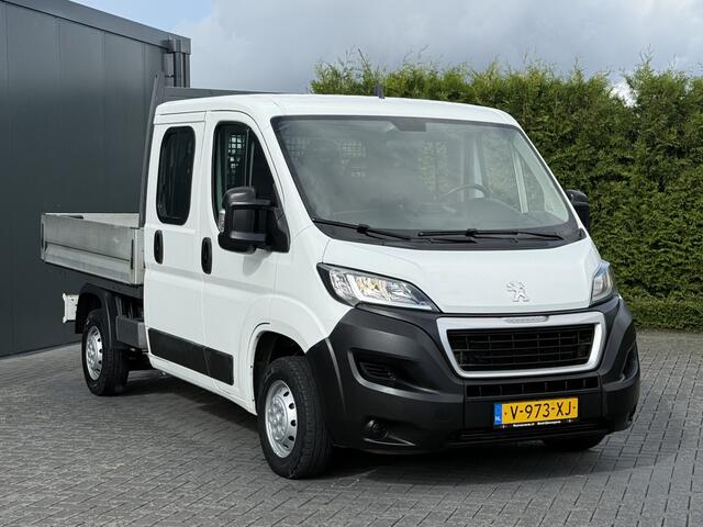 Peugeot BOXER 2.0 BlueHDI 131 PK EURO 6 / PICK UP / 7-PERS DUBBELE CABINE / AIRCO / TREKHAAK / 2500 KG AHG