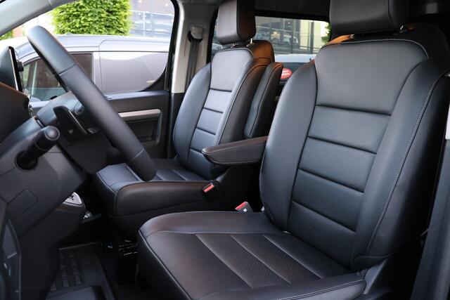 Peugeot EXPERT 2.0 BlueHDi 180PK L3 DC | 360 Camera | Lederen bekleding | CarPlay | Navigatie | Stoelverwarming | Stuurwielverwarming | Massage | Elek. stoel | Lane Assist | Dodehoek detector | Dubbel Cabine