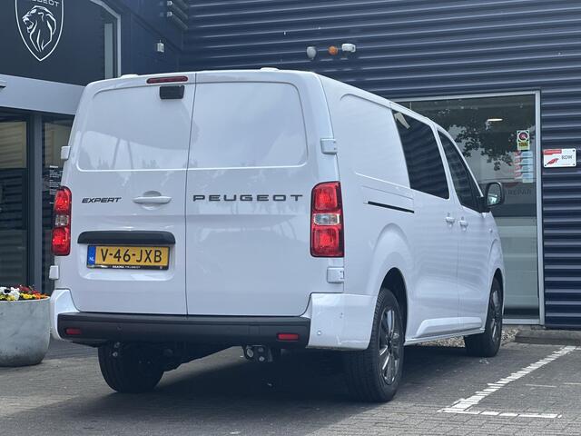 Peugeot EXPERT 2.0 BlueHDi 180 S&S L3 DC | Trekhaak | Parkeercamera/-sensoren | Navigatie | Keyless Entry/Start | Digitale binnenspiegel| Stuurverwarming | BLIS | Climate Controle | Cruise Control |