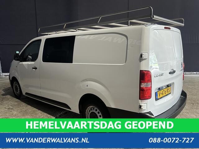 Peugeot EXPERT 2.0 BlueHDI 123pk L3H1 Dubbele Cabine Euro6 Airco | Imperiaal | Navigatie | 5-Zits Apple CarPlay, Android Auto, Cruisecontrol, Parkeersensoren
