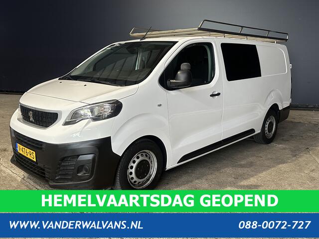 Peugeot EXPERT 2.0 BlueHDI 123pk L3H1 Dubbele Cabine Euro6 Airco | Imperiaal | Navigatie | 5-Zits Apple CarPlay, Android Auto, Cruisecontrol, Parkeersensoren