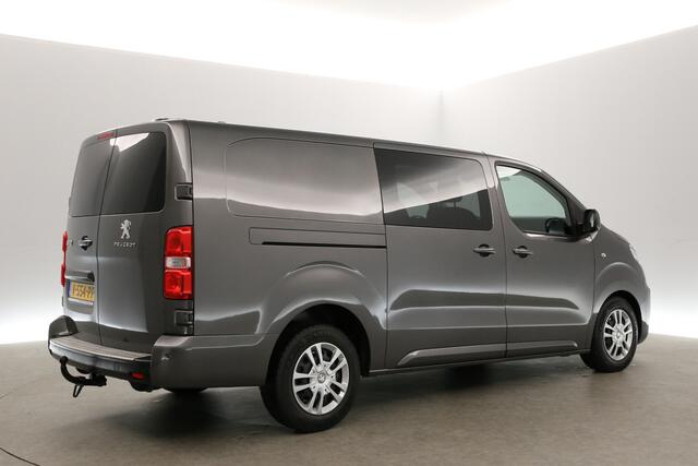 Peugeot EXPERT 231L 2.0 BlueHDI 177PK L3H1 | MARGE! | Dubbele Cabine | 5 Persoons | LED Airco 360Camera Cruise Carplay Trekhaak 2xSchuifdeur Navigatie PDC