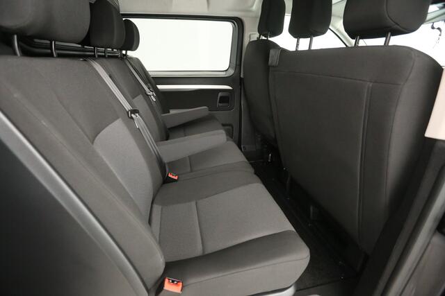 Peugeot EXPERT 231L 2.0 BlueHDI L3H1 | MARGE! | Dubbele Cabine | 6 Persoons | Airco Cruise Carplay LED Trekhaak Navi PDC