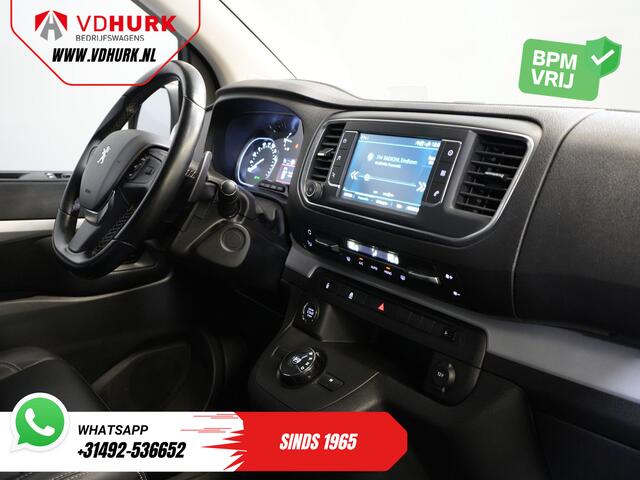 Peugeot EXPERT 2.0 HDI 180 pk Aut. Sport Edition Nr 128 DC Dubbel Cabine Adapt.Cruise/ 2xSchuifdeur/ Leder/ Xenon/ Head Up/ Climate/ Alarm/ Stoelverw./ Carplay/ Keyless/ Navi/ Camera
