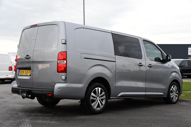 Peugeot EXPERT 2.0 BlueHDI 120 Long Asphalt DC 360 Camera, Cruise, Carplay, 2 x Schuifdeur, Multimedia, 122pk, Trekhaak, Sensoren, Uniek!